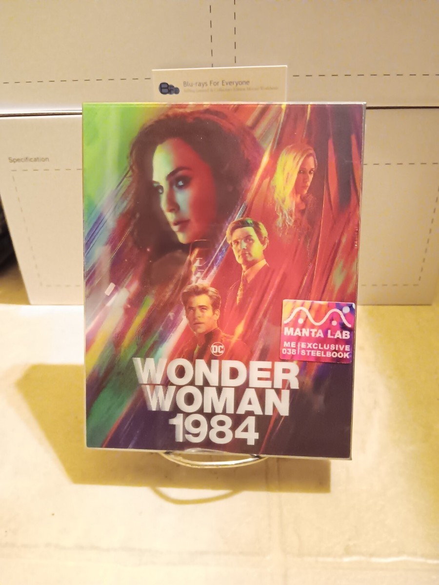 MANTA Lab ワンダーウーマン スチールブック ダブルレンチキュラー ME#11] WONDER WOMAN STEELBOOK (DOUBLE LENTICULAR FULL SLIP