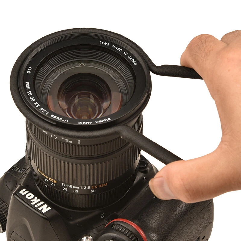 4 Packs Metal Camera Filter Wrench Kit 58-62 Fit 48-55 67-72 77-82 Mm Lens - Image 3 of 4