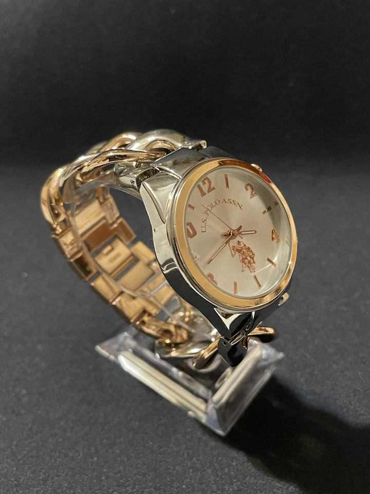 U.S. Polo Assn. Mod USC40176 Reloj Mujer Analógico Cuarzo Dos Tonos Sin Probar Foto 2 de 4