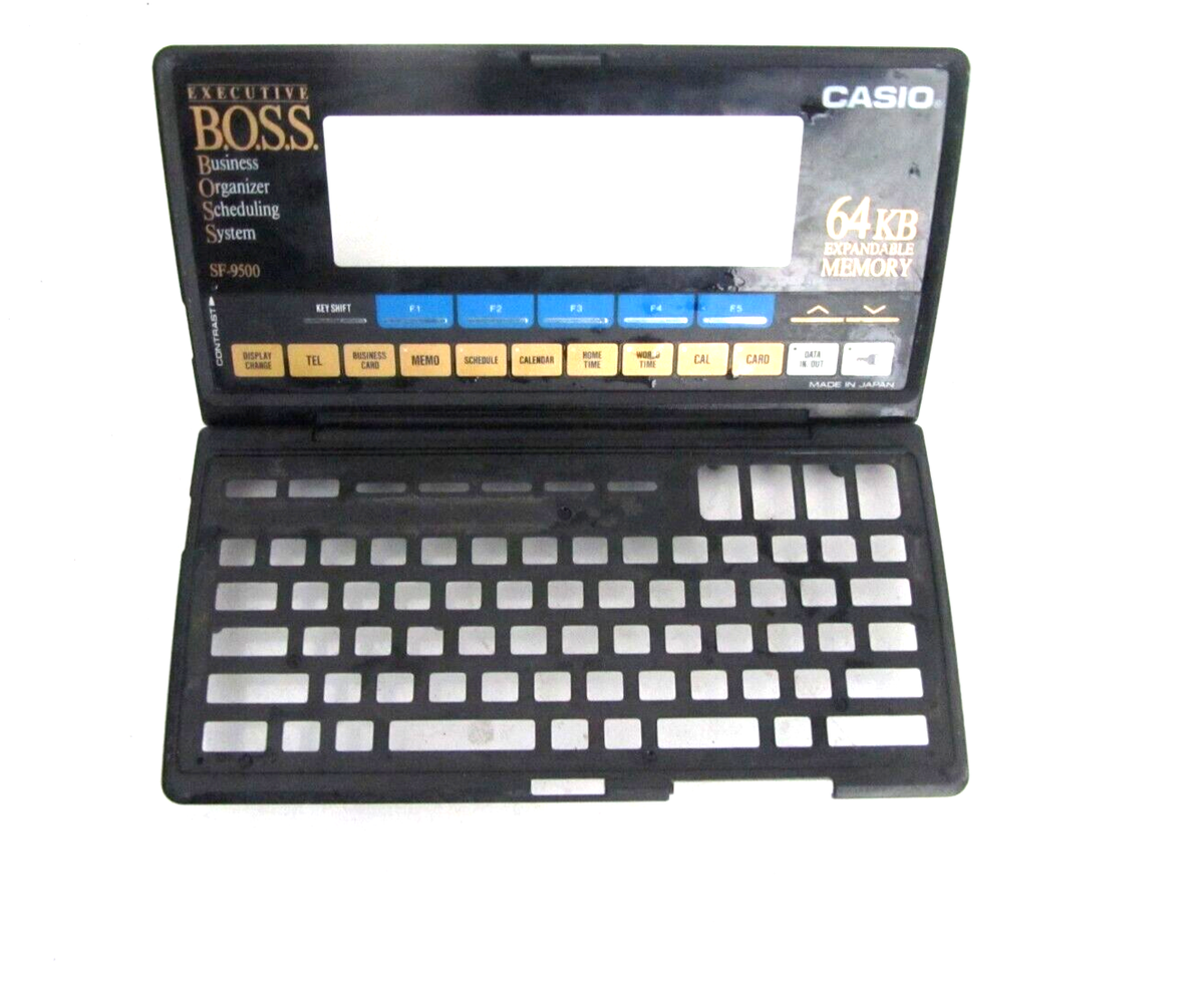 CASIO SF-9500 BOSS Electronic organizer Front Cabinet ASS'Y | eBay