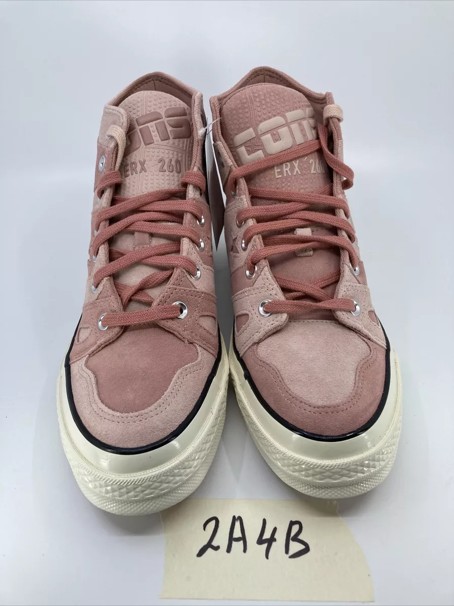 Size men 10.5 Converse Chuck 70 E260 High Earth Tone Suede Pink