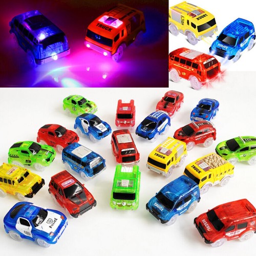 5 Licht LED Auto Cars Toys Transparente Polizei Spielzeug Kinder Geschenke NEU - Bild 4 von 36