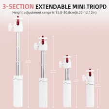 Tripod Extender Selfie Stick Holder For DJI Action 5 Pro/Action/Insta 360/Pocket