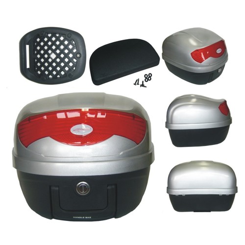 Motorrad Topcase Rückenlehne - Selbstklebendes Polster Für 22L-32L Heckkoffer