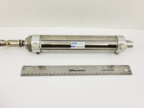 AirTac MAC50X175SCA Double Acting Pneumatic Cylinder 50mm Bore, 175mm Stroke - Picture 3 of 9