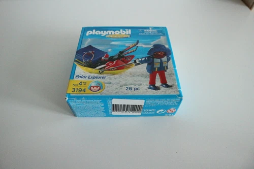 playmobil 3194 setnr. adventure polar explorer eskimo noth pole iglo