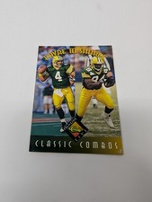 1994 Classic Pro Line Live Classic Combos Favre to Sharpe - Green Bay Packers