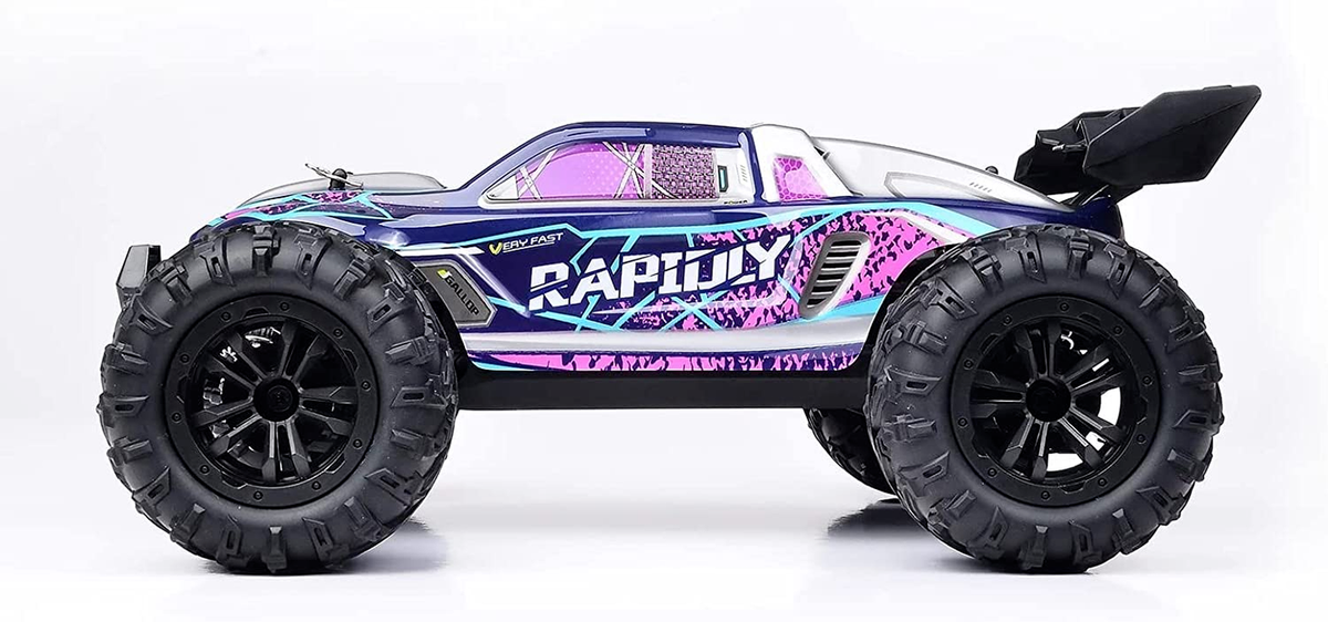 Rapidly 1:16 Scale Remote Control Car, 4WD High Speed 38+ Km/H off