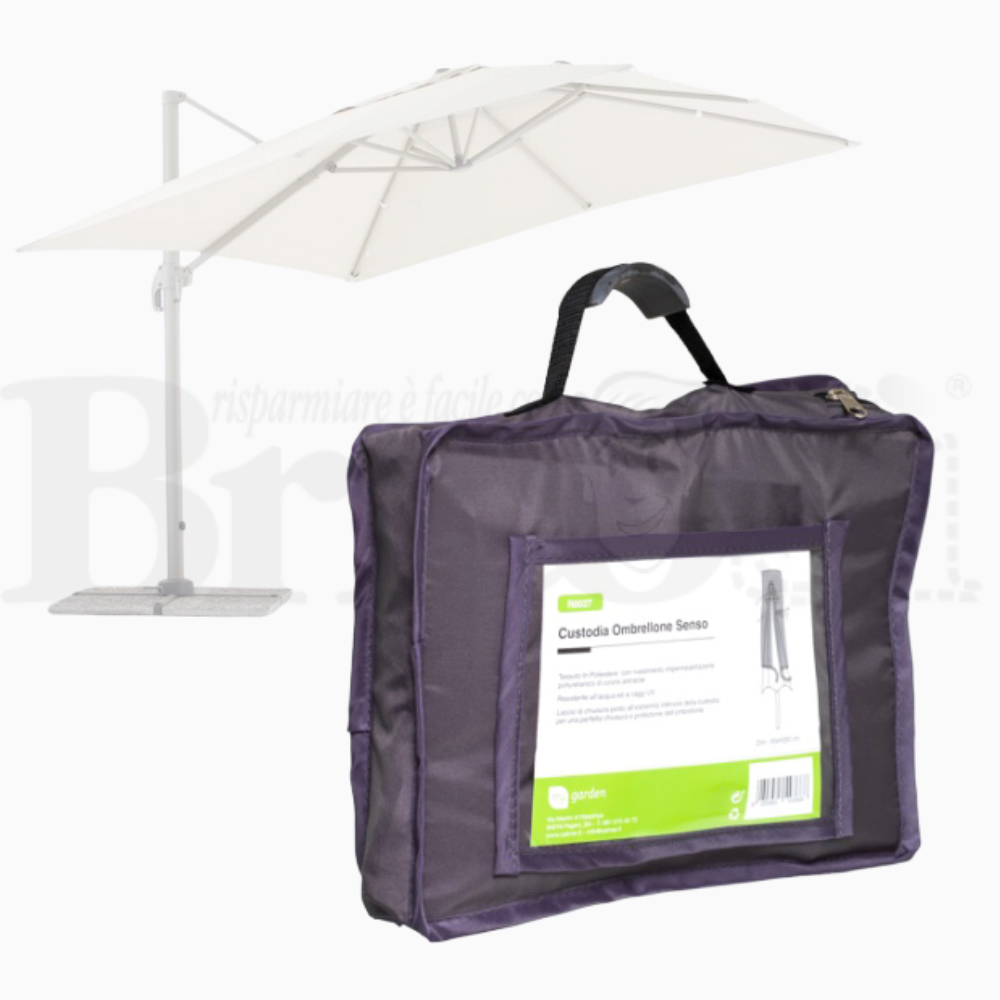 Custodia Cover Protettiva Copri Ombrellone Pensile 3x3 3x4 Impermeabile 160g/m2