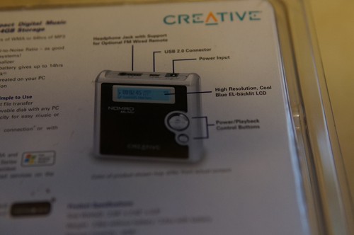 Brand NEW Creative NOMAD MuVo2 4GB MP3 digital music Player Sealed NONrefurbish - Picture 4 of 5