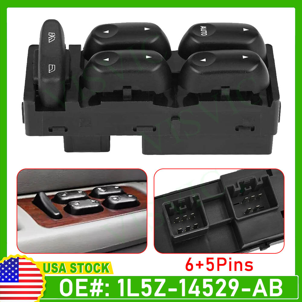 Ford Explorer Sport Trac 2001-2003 Left Power Window Switch Replacement