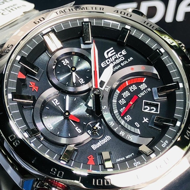 Casio Edifice Eqb501xdb-1a Bluetooth Smartphone Link Tough Solar 100m Mens Watch for sale online