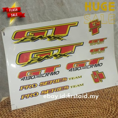 Decals, Stickers - Gt Pro - Nelo's Cycles