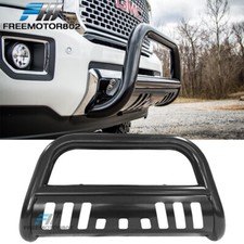 Fits 07-14 Silverado Sierra 2500hd 3500hd 3 Bull Bar Front Bumper Brush Grille