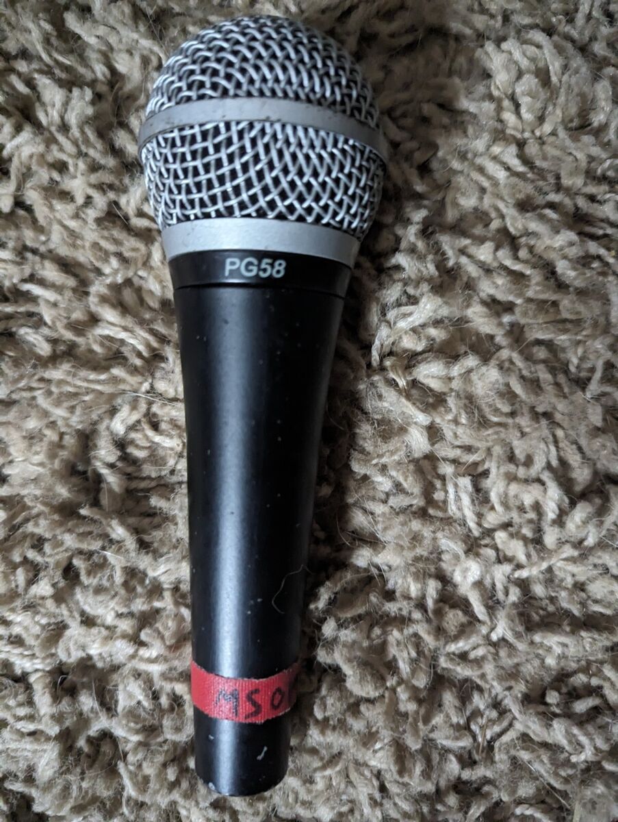 Shure PG58 Dynamic Vocal Microphone (Wired) | eBay Shure PG58 Dynamic Vocal Microphone (Wired) | eBay