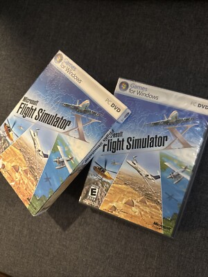 Microsoft Flight Simulator X (PC DVD) 2006