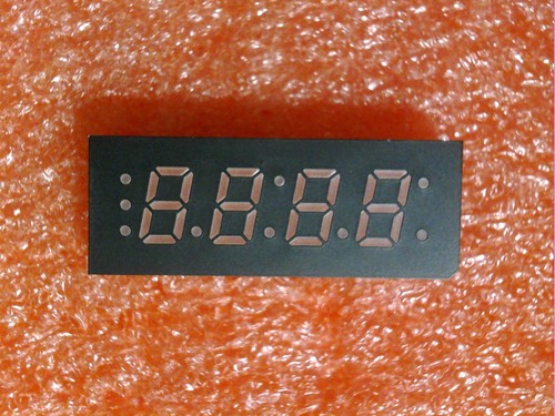 4 PCS LITEON LTC-3743P-R1 7-SEGMENTS 4 DIGITS RED .3" COMMON CATHODE LED DISPLAY - Picture 1 of 4