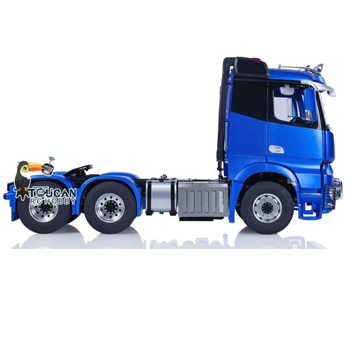 Camión tractor de radiocontrol LESU 6x6 1/14 RTR modelo de automóvil transmisión de 2 velocidades - Imagen 6 de 24