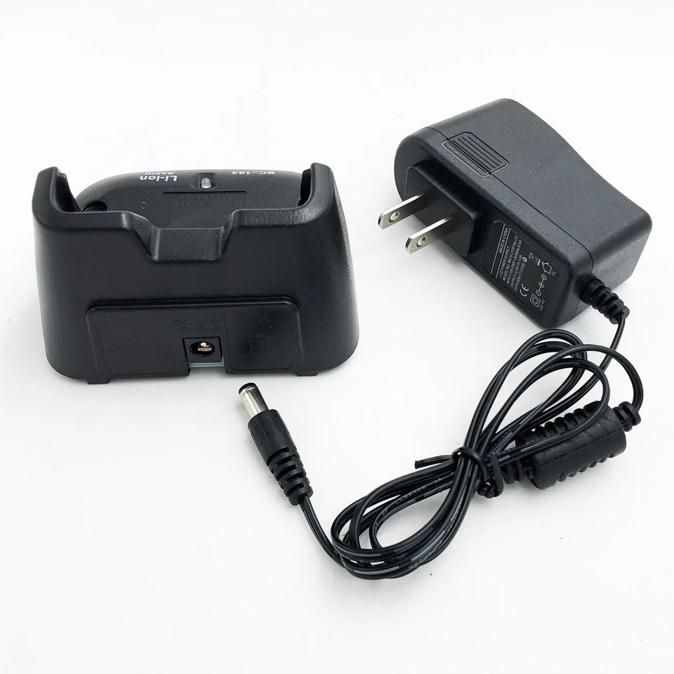 BC-193 100-240V Charger For ICOM IC-T70A IC-T70E IC-V80 IC-V80E BP-265 - Image 4 of 4