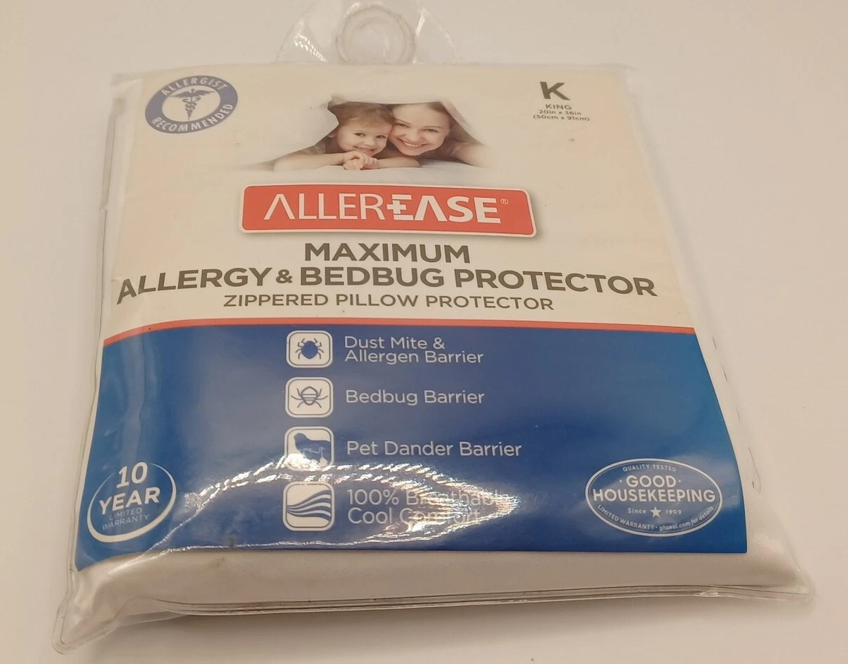 Allerease top king pillow