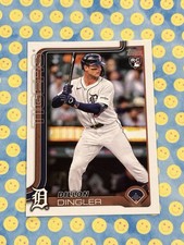 2025 Topps Series 1 Dillon Dingler Rookie #126 Detroit Tigers RC (P)