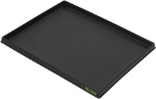 Non-Spill Dog Potty Training Tray Leak-Proof HDPE Plastic Grass Pad Holder