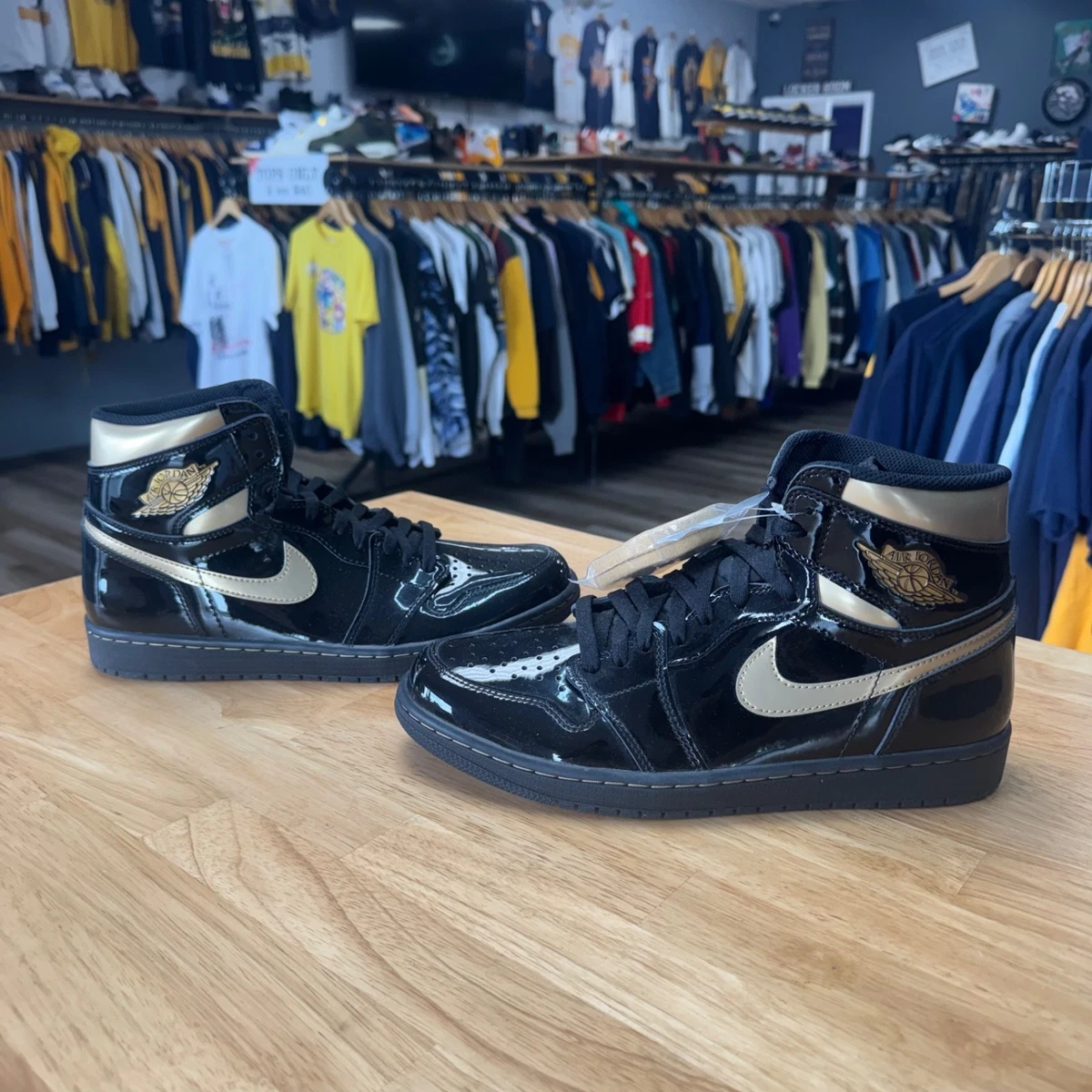 Jordan 1 Retro Black Gold for Sale | Authenticity Guaranteed | eBay