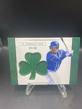 2016 National Treasures - St. Patrick's Day Jerseys Adalberto Mondesi  /99