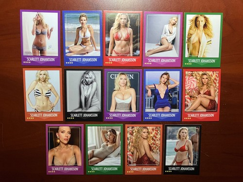 Custom Scarlett Johansson Trading Cards