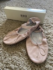 Bloch Encore Full Sole Ladies Ballet Shoes Flats Pink SO205L Adult 5.5 C