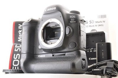 *Neuwertig 4090 Auslösungen* Canon EOS 5D MARK IV 30.4 MP DSLR-Kamera BG-E20 ...