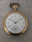 OMEGA  GOLD FILLED Pocket Watch READ DESCRIPTION