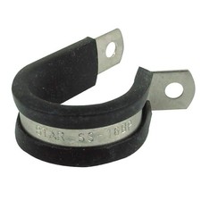 1 in. Cushion Clamp in Stainless Steel