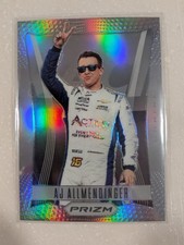 2023 Panini Prizm NASCAR Racing Flashback #PF14 AJ Allmendinger Silver Prizm