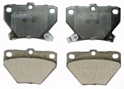 Denckermann Bremsbelagsatz, Scheibenbremse B110871 FüR Toyota-image