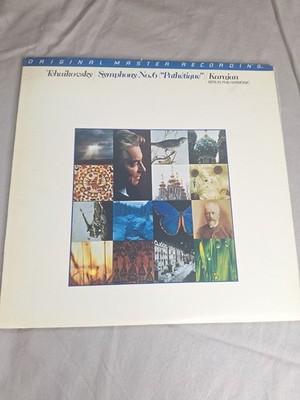 TCHAIKOVSKY Pathetique KARAJAN - MOBILE FIDELITY - LP NM A582 
