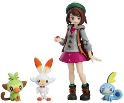 Pokemon Center Original figma Yuri Pokemon Sword and Shield Figure Japan