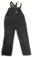 Vintage 70s Sears Tradewear Railroad Overalls size 46x28 Union