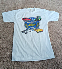 Ford Performance Club of America T Shirt Made in USA Vintage Medium NWOT