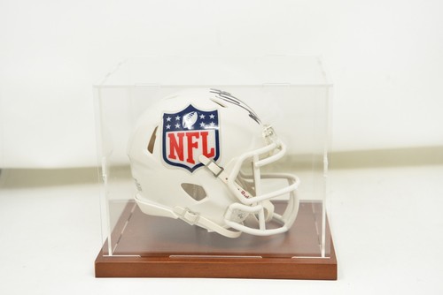 Jimmy Graham New Orleans Saints Signed Ridell NFL Shield Mini Helmet w/Case - Picture 9 of 15