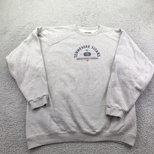 Vintage Tennessee Titans Sweatshirt Mens Large Gray NFL Football Crewneck 90s