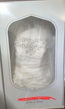 David's Bridal Wedding Dress Size 7