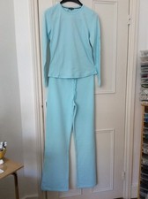 BLUE WOMEN LADIES 2 PIECE NIGHTWEAR PYJAMAS DAYWEAR NO:32