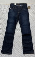 Cruel Girl Kelsey Jeans Women 1 Regular Slim Boot Cut Dark Wash Western W27 L32