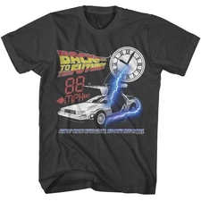 Back To The Future Where Were Going Smoke Movie Shirt