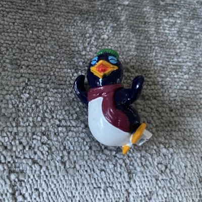 VINTAGE 7 X KINDER EI ÜBERRASCHUNG PINGUIN SPIELZEUG