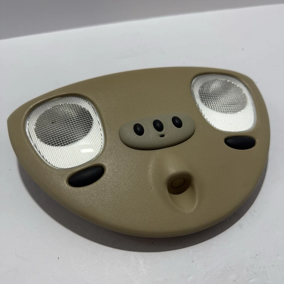 Jaguar XK8 1997-2003 convertible luz domo mapa superior lámpara luz bronceada OEM Foto 2 de 4