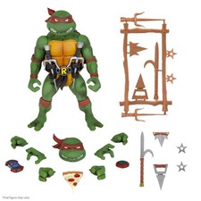 Super7 X Teenage Mutant Ninja Turtles Ultimates Raphael V2 Action Figure Tmnt