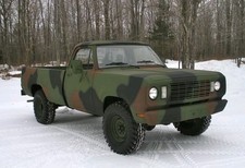 3d Printed 135 Dodge Late M880 1.25 Ton Army Military Model Kit