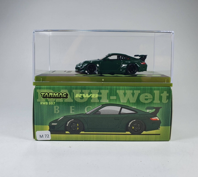 Tarmac Works x RWB Porsche 997 Tsubasa Green 2025 Indonesia Expo